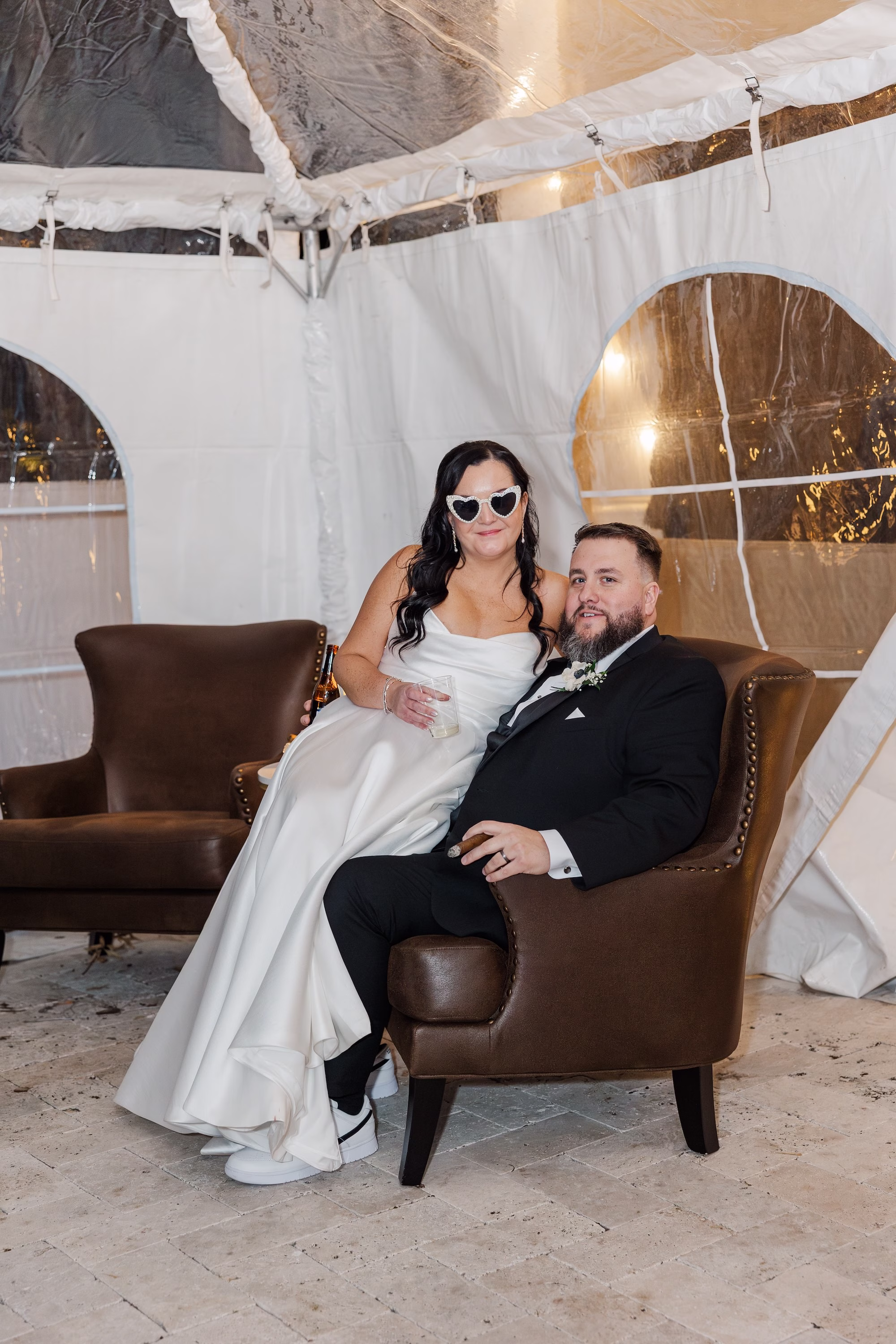 Bride and Groom Wedding Portrait | Event Venue Palmetto Riverside Bed and Breakfast