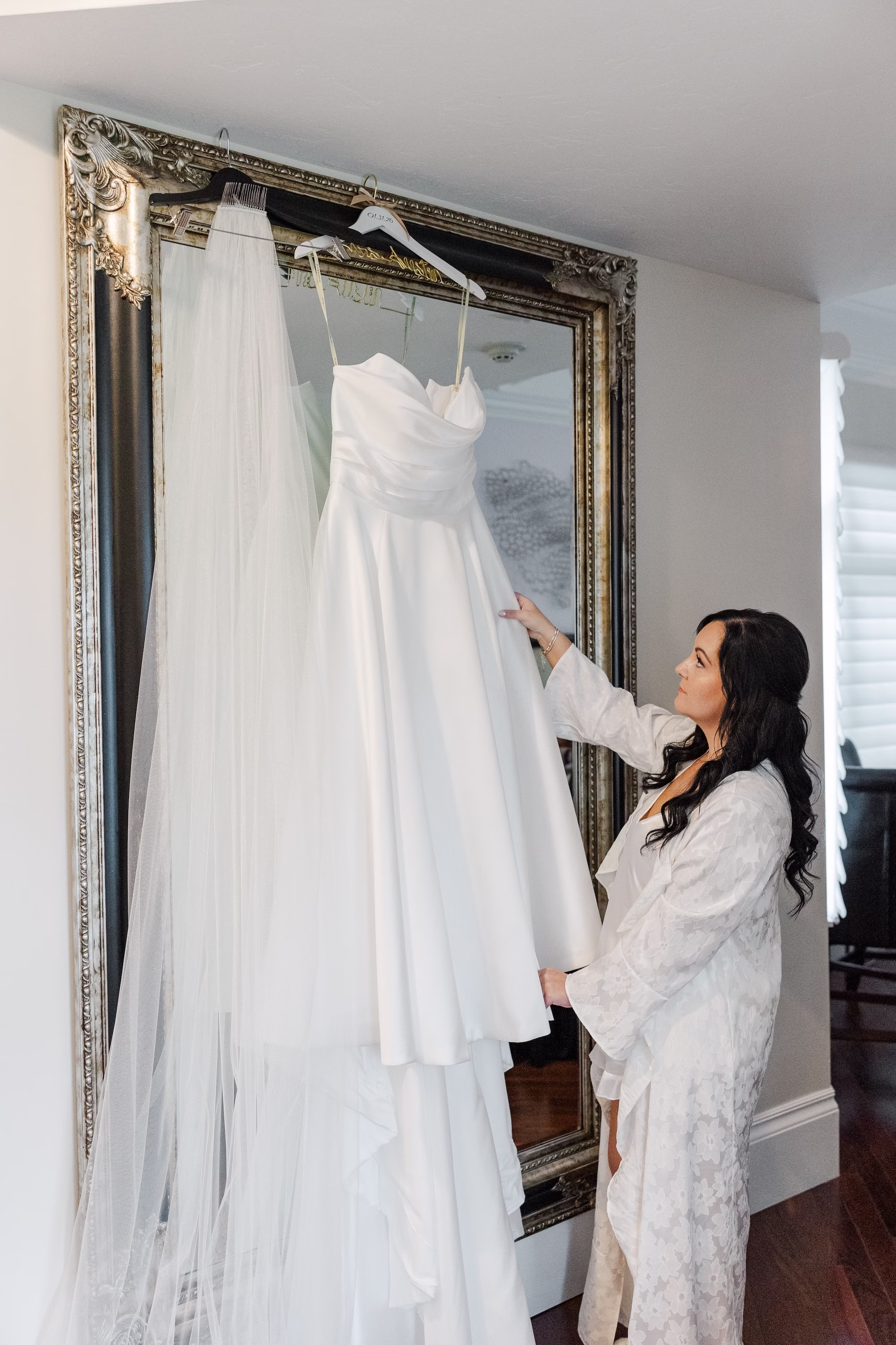 White Jenny Yoo Wedding Dress Inspiration