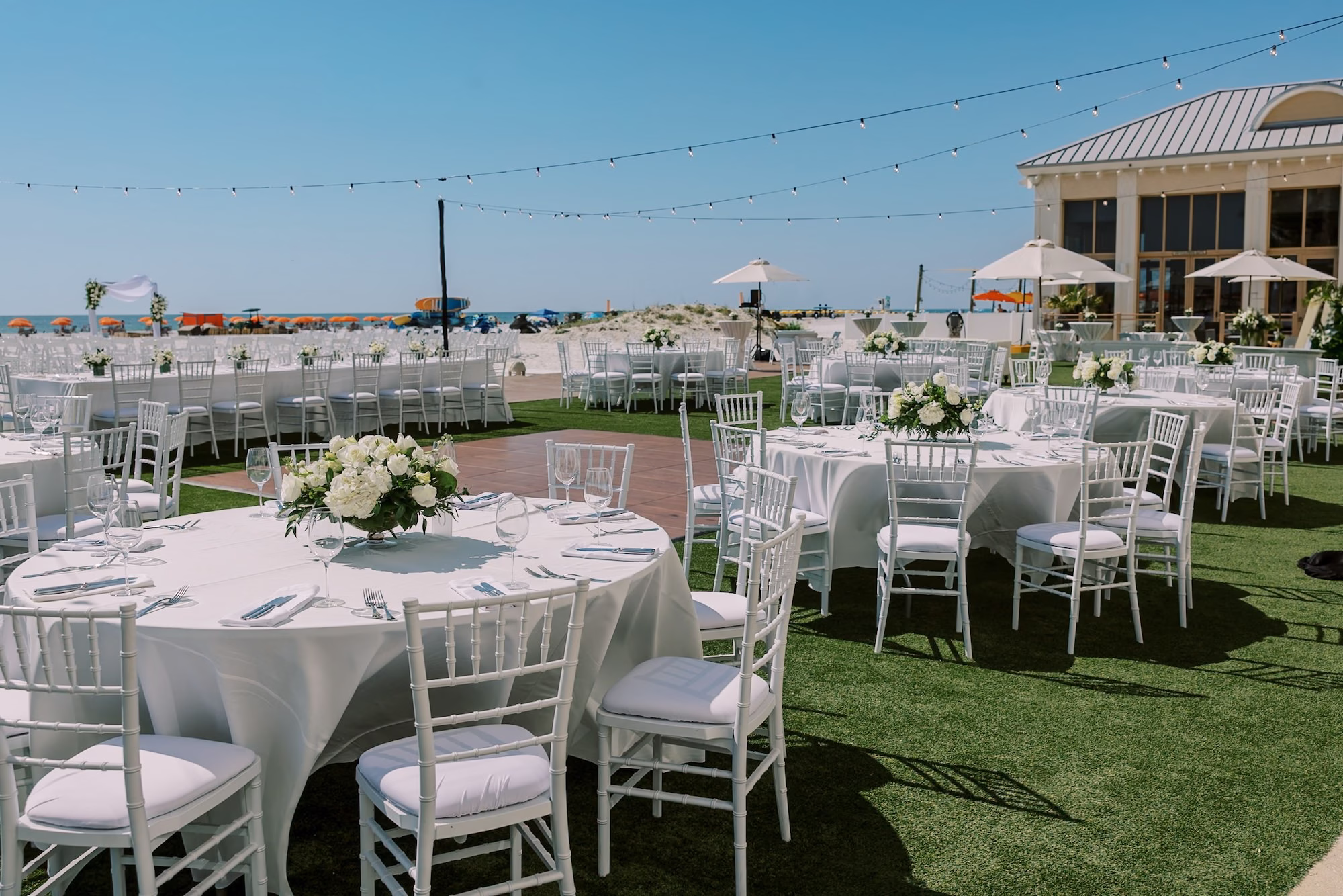 28Classic White and Yellow Coastal Beach Wedding Ideas Clearwater Venue Sandpearl